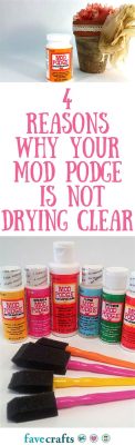 Does Modge Podge Dry Clear on Glass: A Kaleidoscope of Possibilities